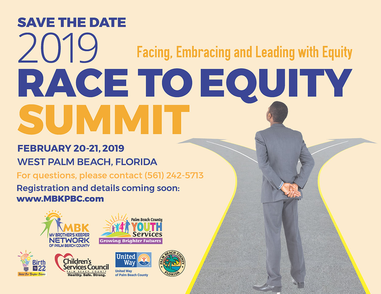 Save the Date, 2019 Race to Equity Summit, February 20-21, 2019